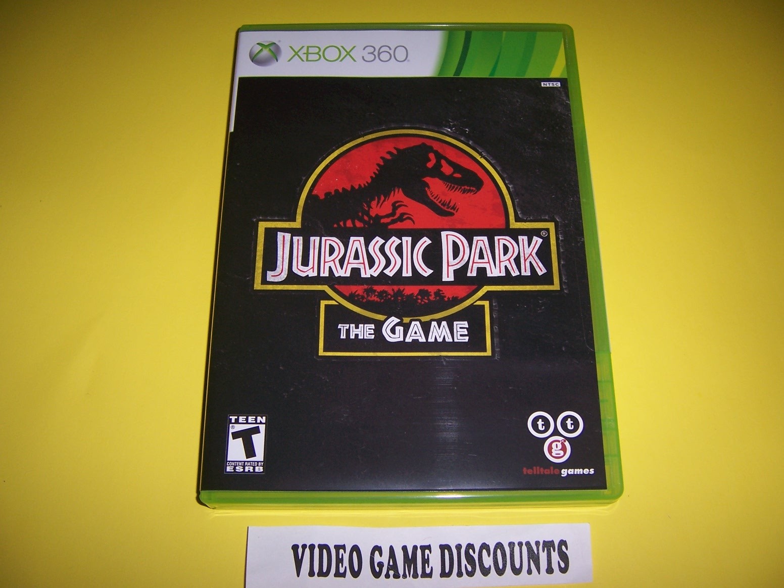 Original Box Case for Microsoft Xbox 360 XB Jurassic Park