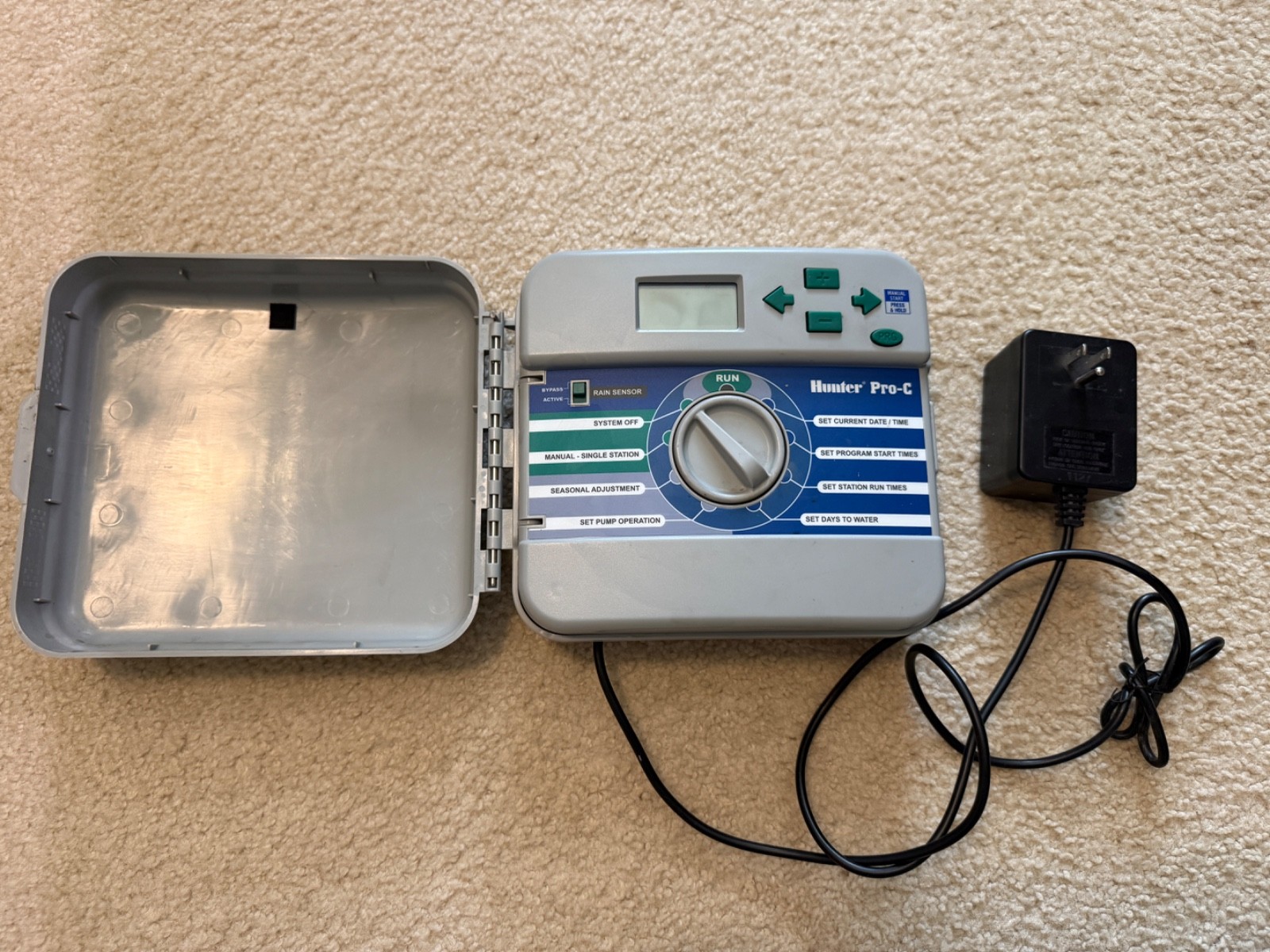 Hunter Pro-C PC-300i Irrigation Sprinkler Controller 12 Zone - Tested & Works
