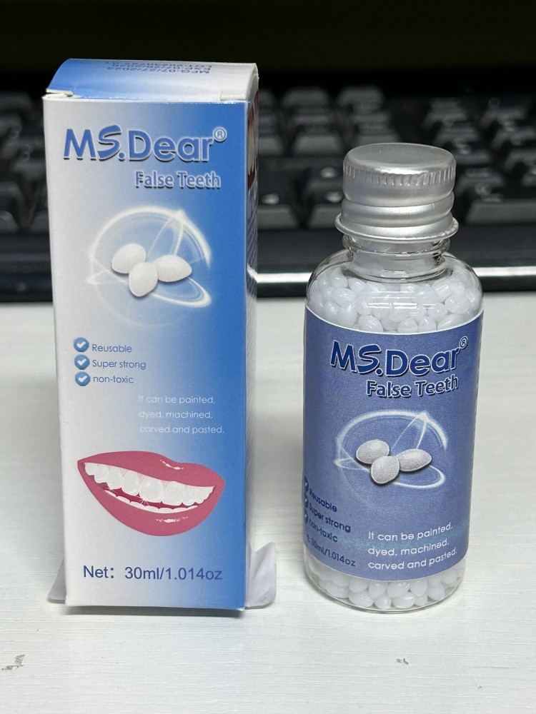 1-5pcs False Teeth Solid Glue Temporary Tooth Gap Filler Tooth Repair Moldable