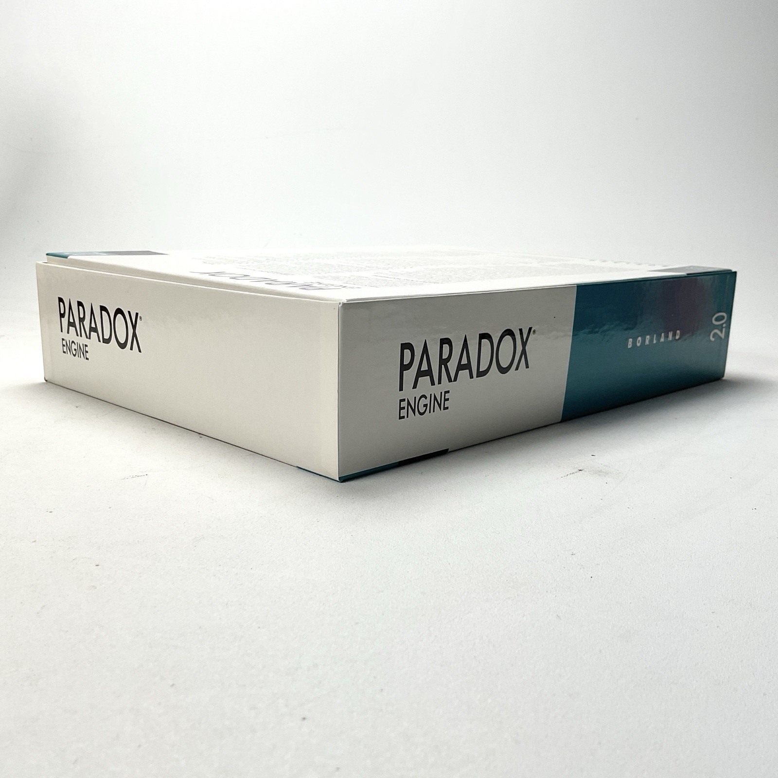 Borland Paradox Engine Version 2.0 DOS Version 3.5” & 5.25” Disk Set Vintage
