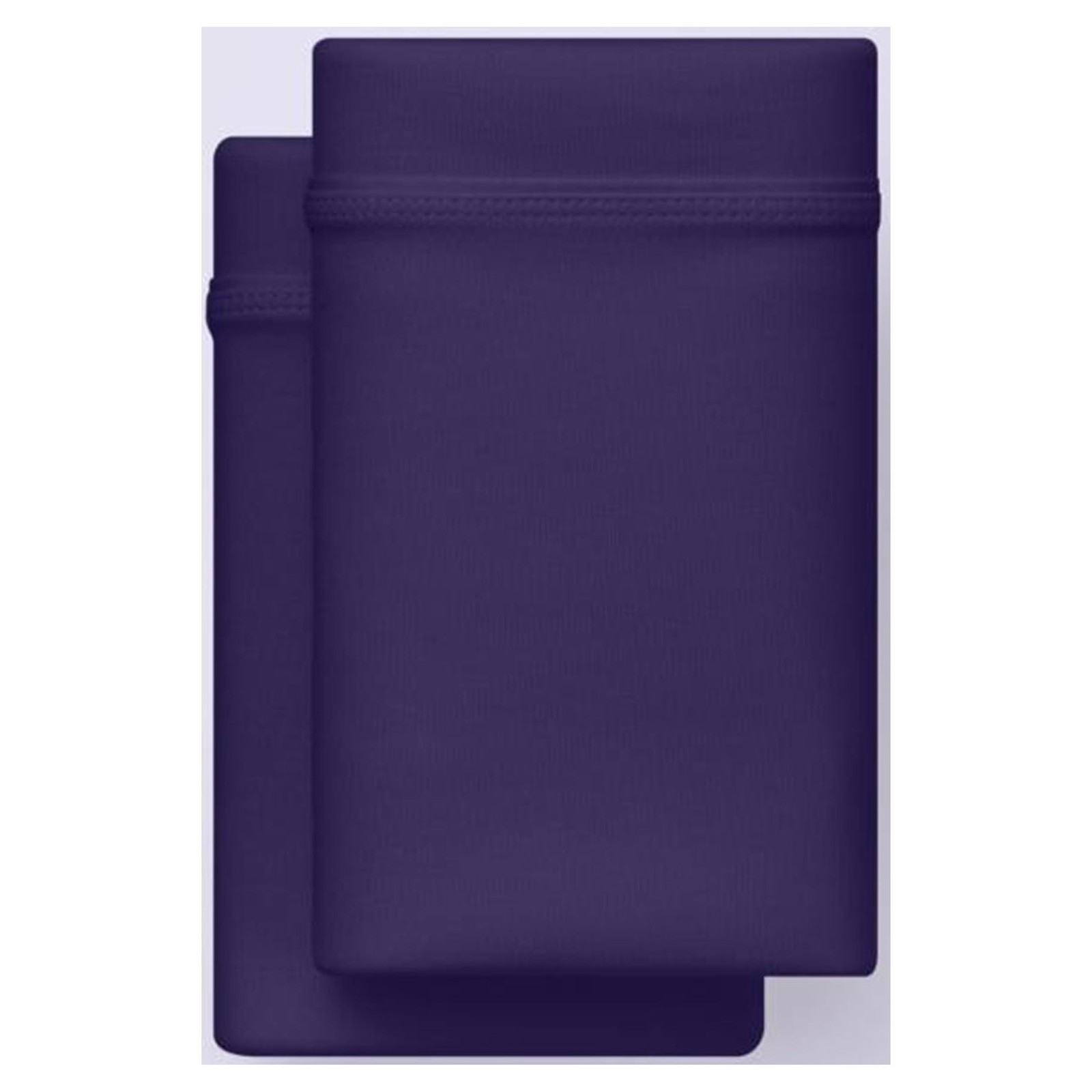 Purple SoftStretch Pillowcase Set, Standard Size, Bamboo Blend,