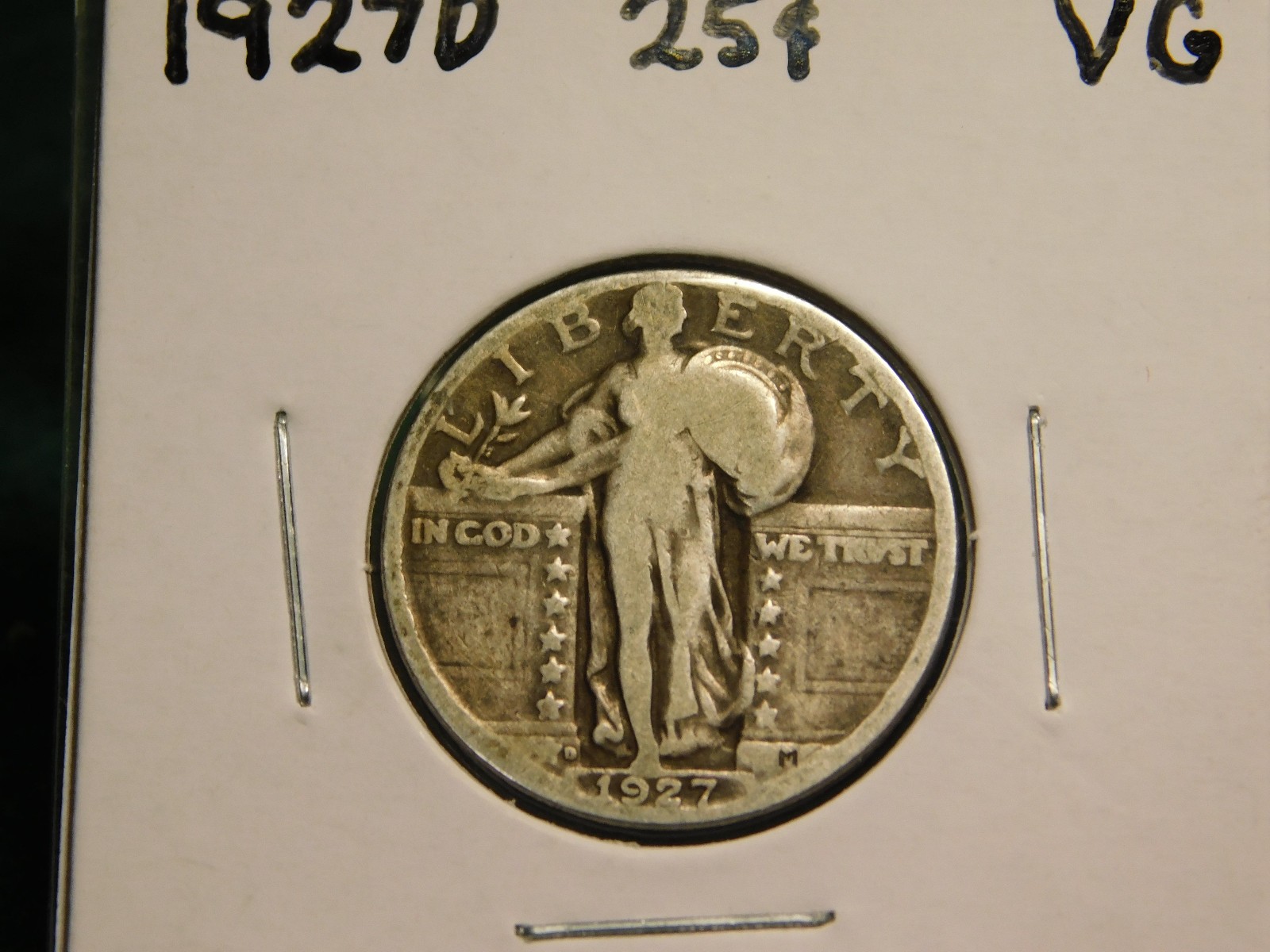 1927 D      Standing Liberty Quarter   Item # 12729