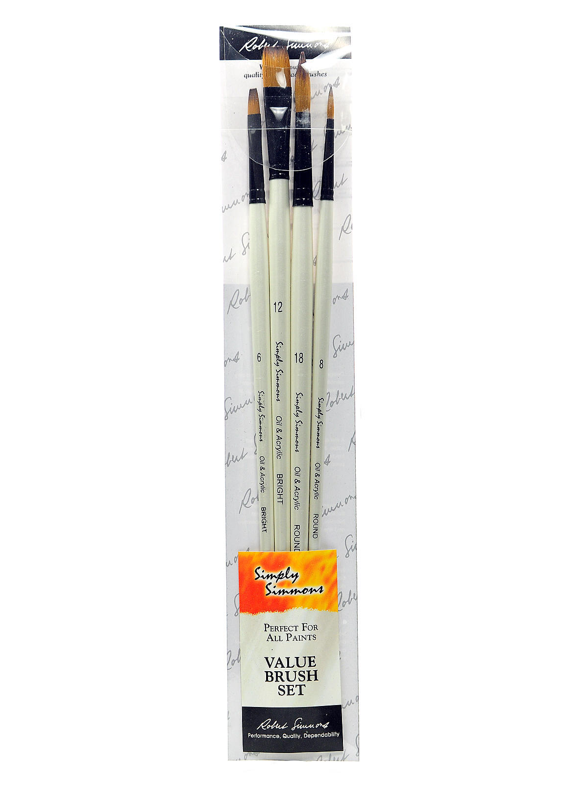 Robert Simmons Simply Simmons Long Handle Brush Sets