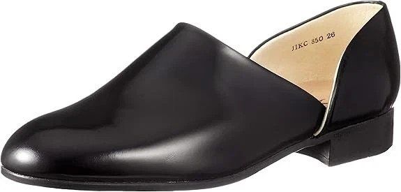 Haruta Spock Shoes 850 Leather 2E Men's Black Sizes Japan