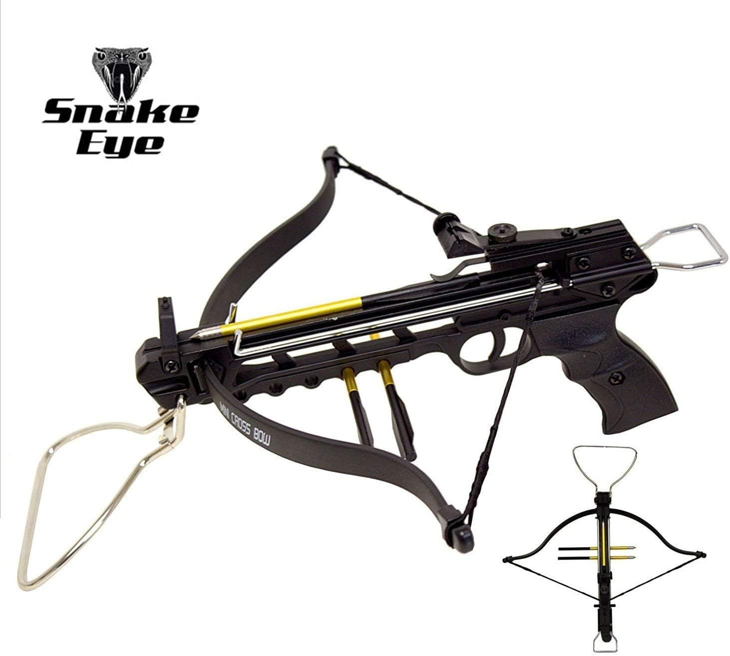 High-Power Cobra Self-Cocking Crossbow 80 lbs with Adjustable Features - 225 FPS