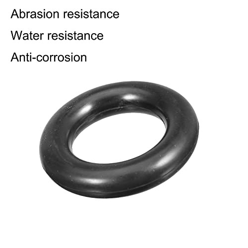 60mm O-Ring Universal Muffler Exhaust Hanger Bushing Rubber Mount Bracket Car