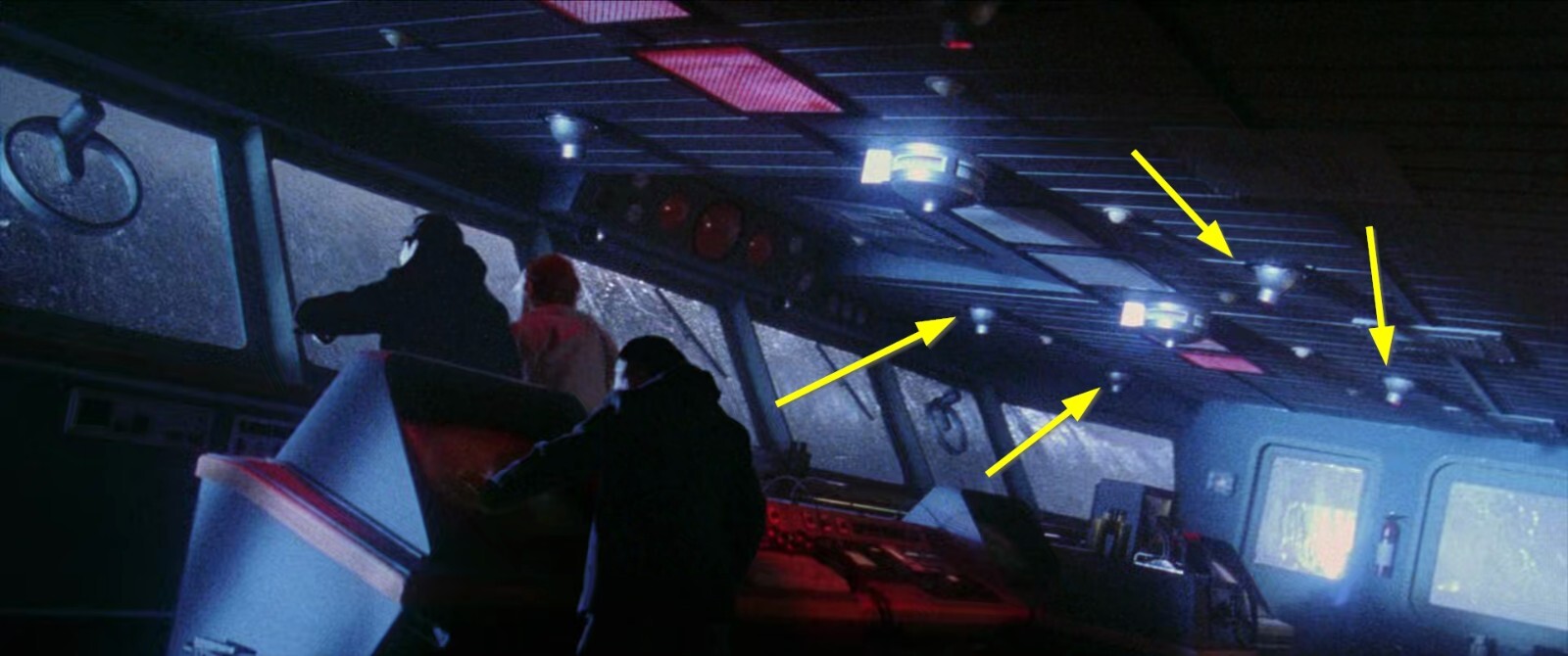 Godzilla: Ship's Bridge Ceiling Light (Miniature)