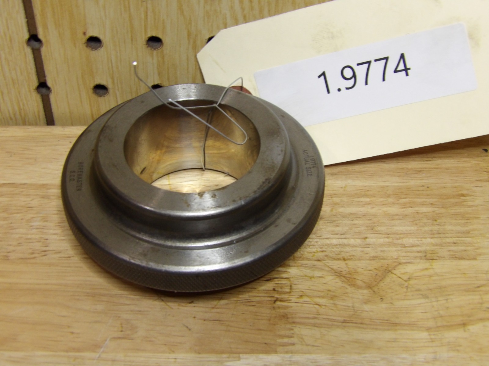 Master Bore  Ring Gage  1.9774  Inch