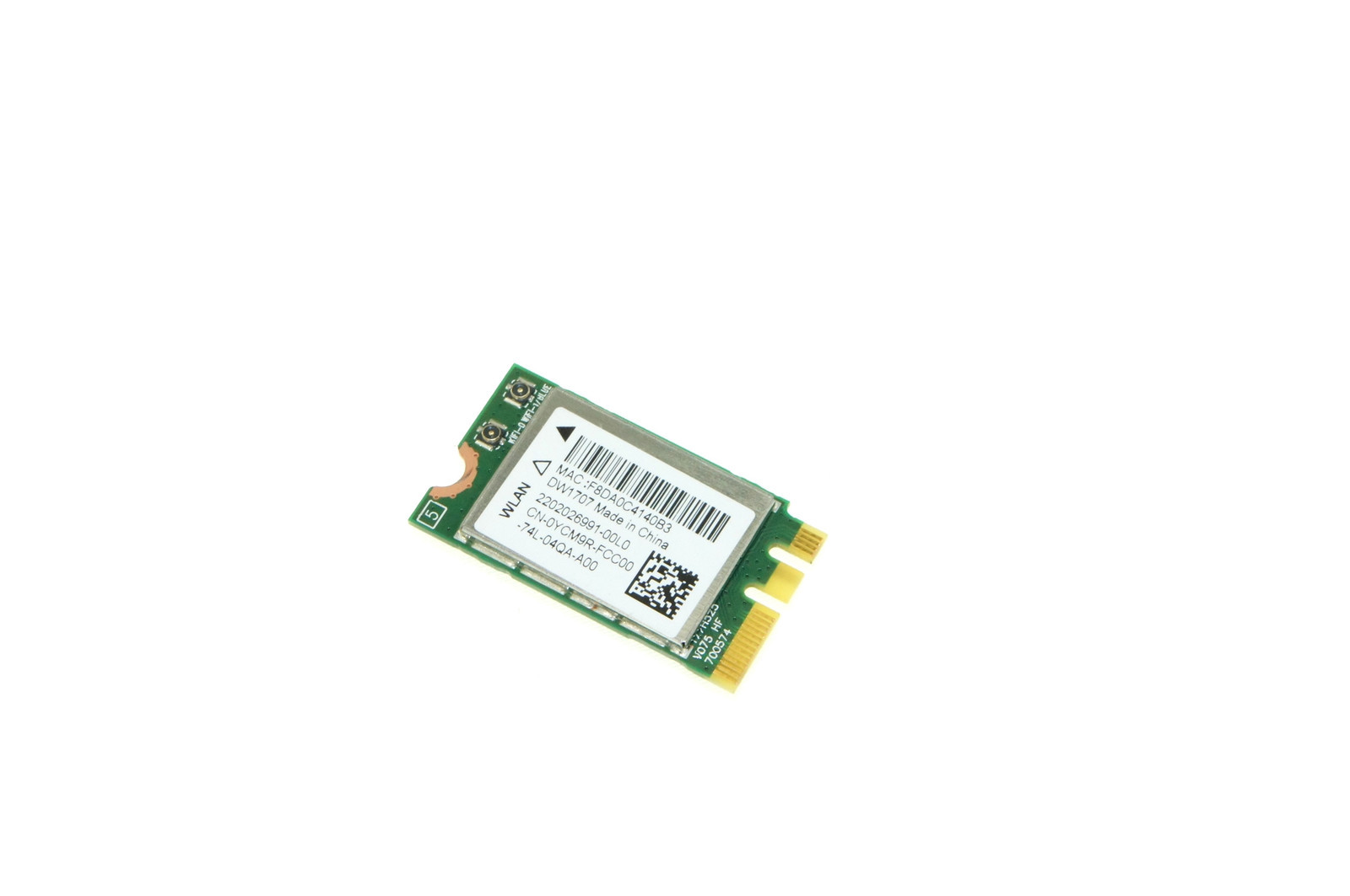 YCM9R QCNFA335 GENUINE ORIGINAL DELL WIRELESS CARD INSPIRON 15 3567 P63F (CA75)