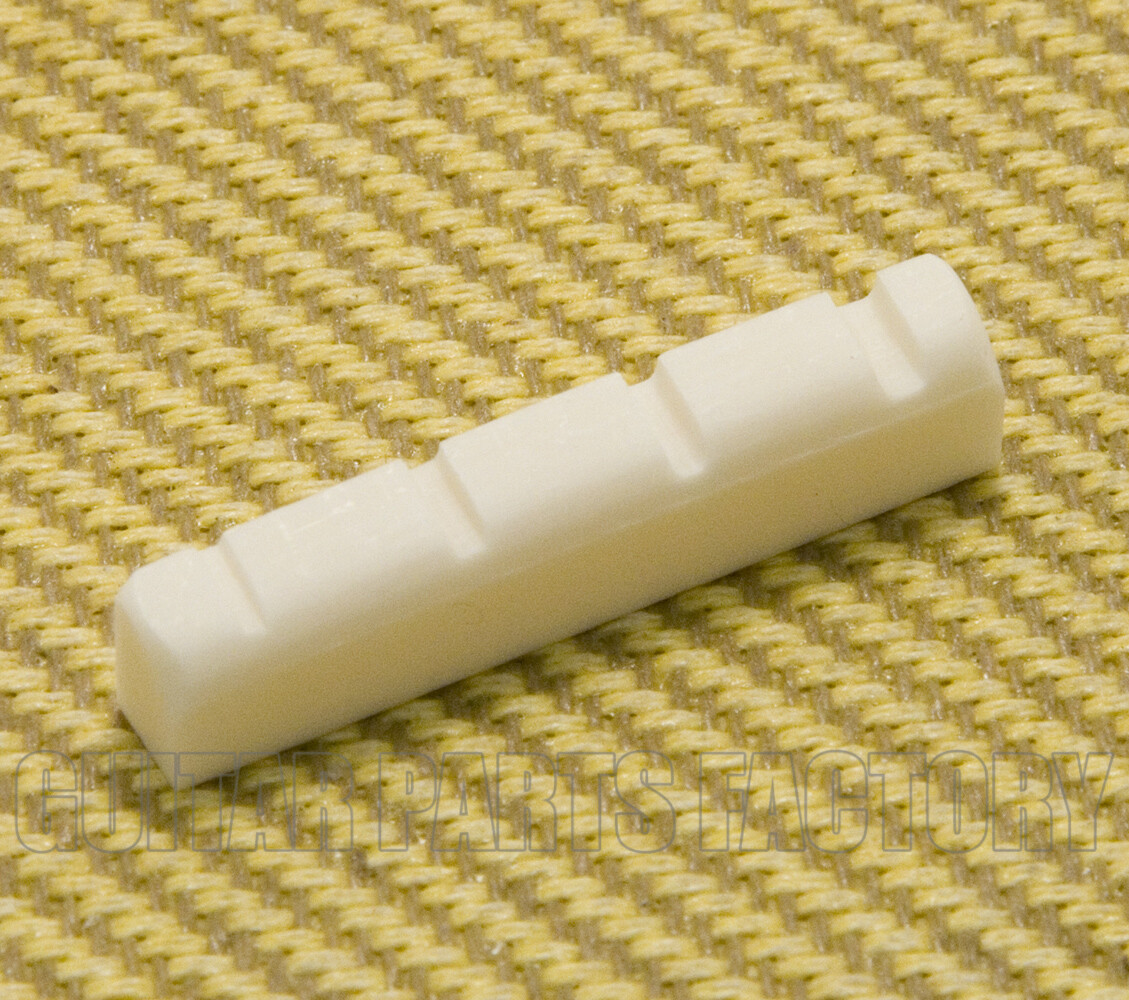 BN-8864-BONE 4-String Slotted Bone Bass Guitar Nut 42 X 6 mm