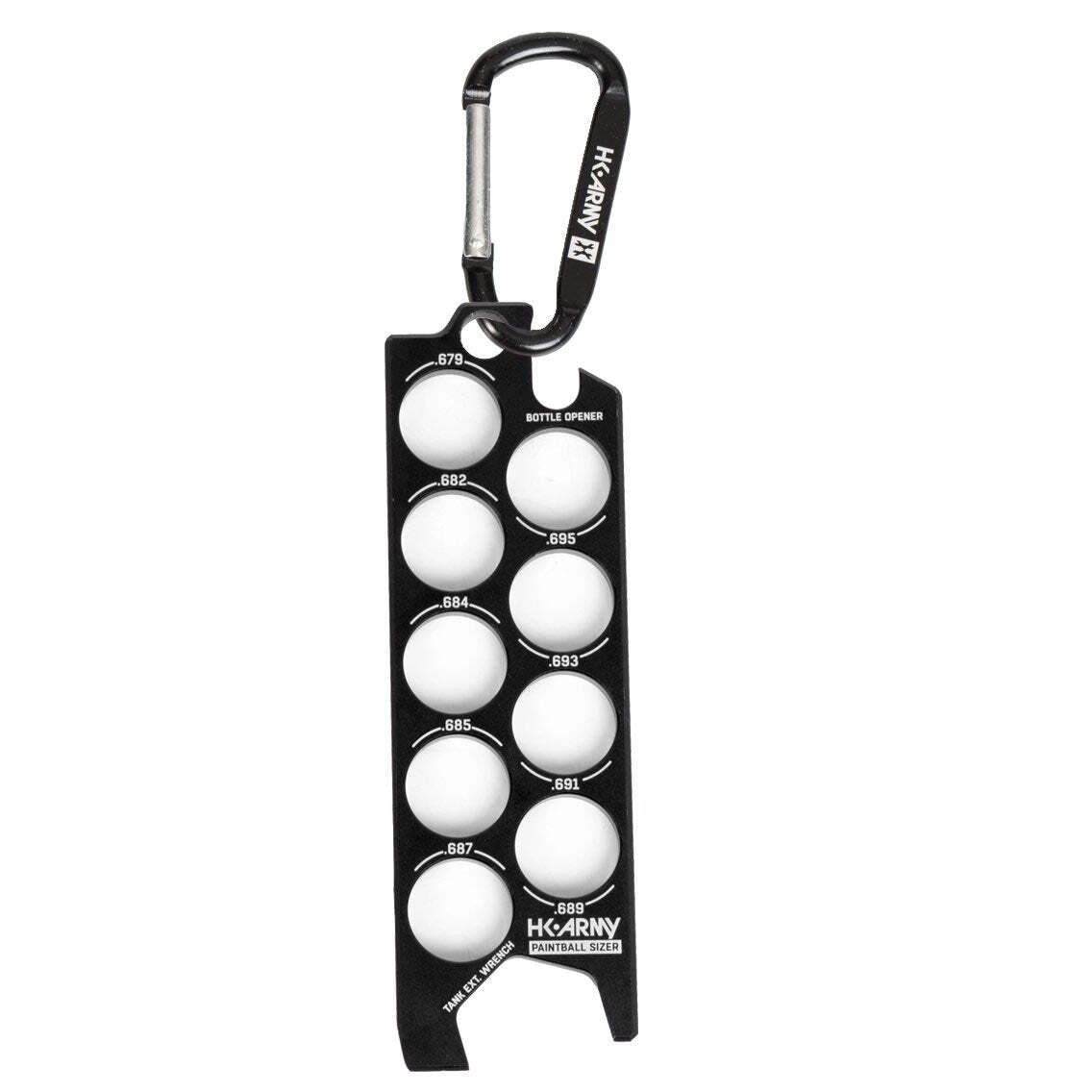 HK Army Ball Sizer Guide - Black