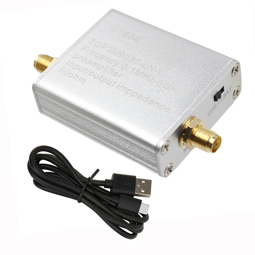 For RF & Software Defined Radio SDR 100K-6GHz Low Noise Amplifier 20dB