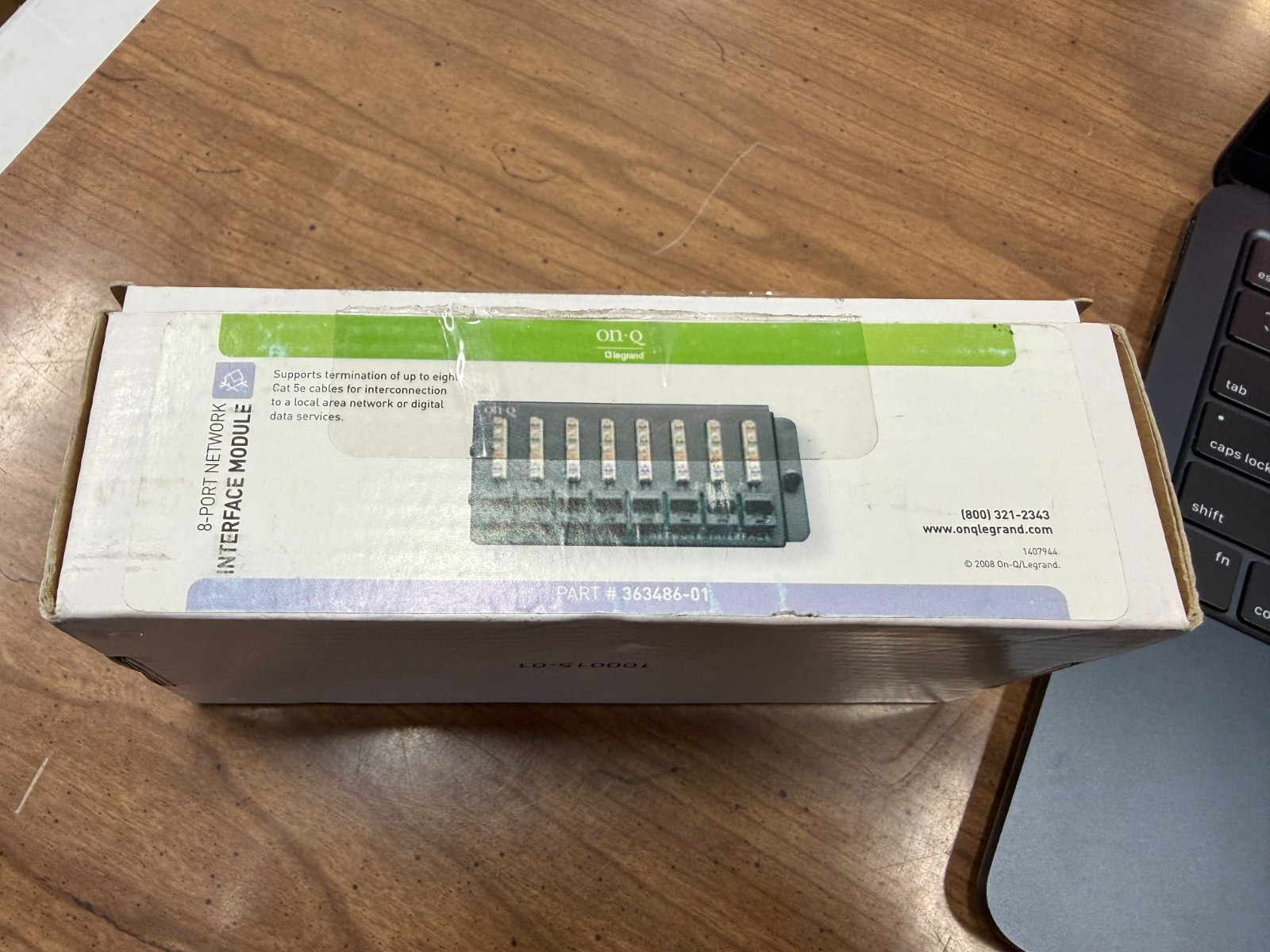 Legrand ON-Q 8-Port Network Interface Module Model: 363486-01