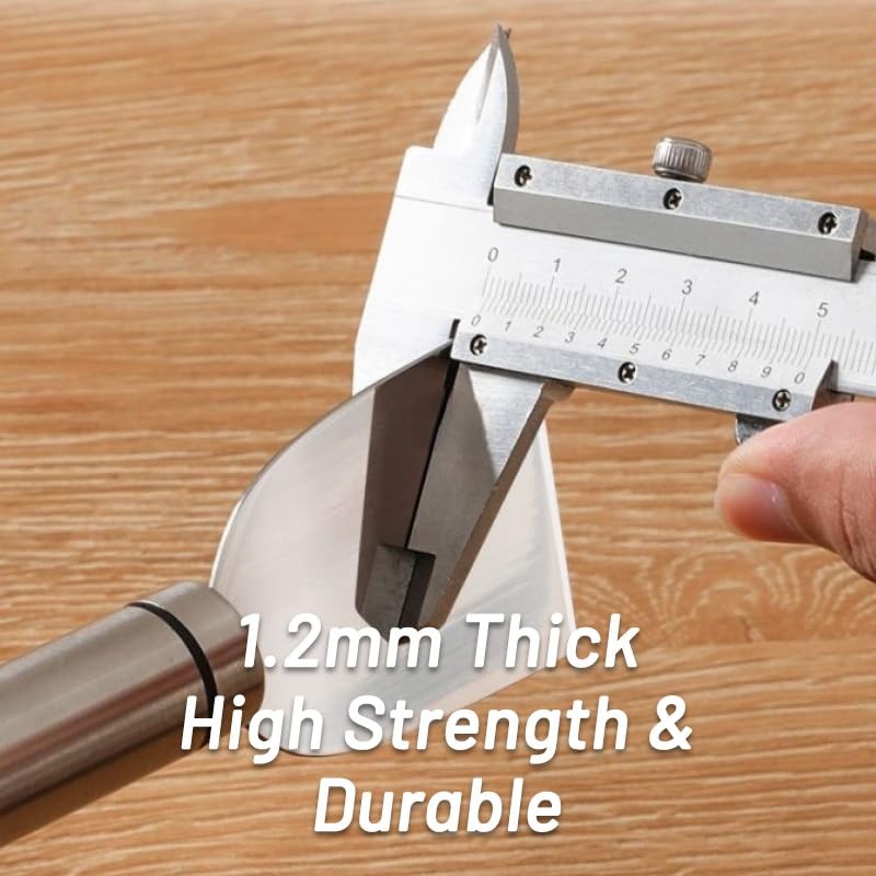 2 Pack Stove Scraper for Tough Case - Wide Using Stainless Steel for...