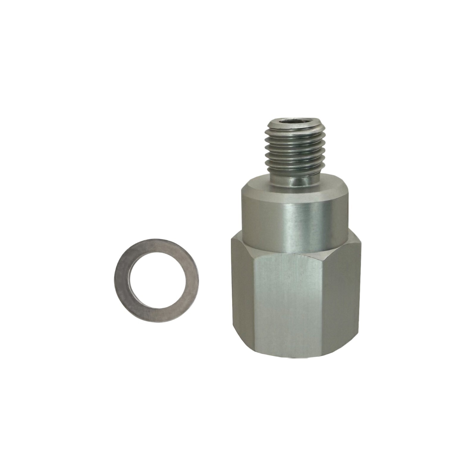 Coolant Temperature Sensor Adapter for All Chevy GM, LS Engine M12-1.5 to 3/8"