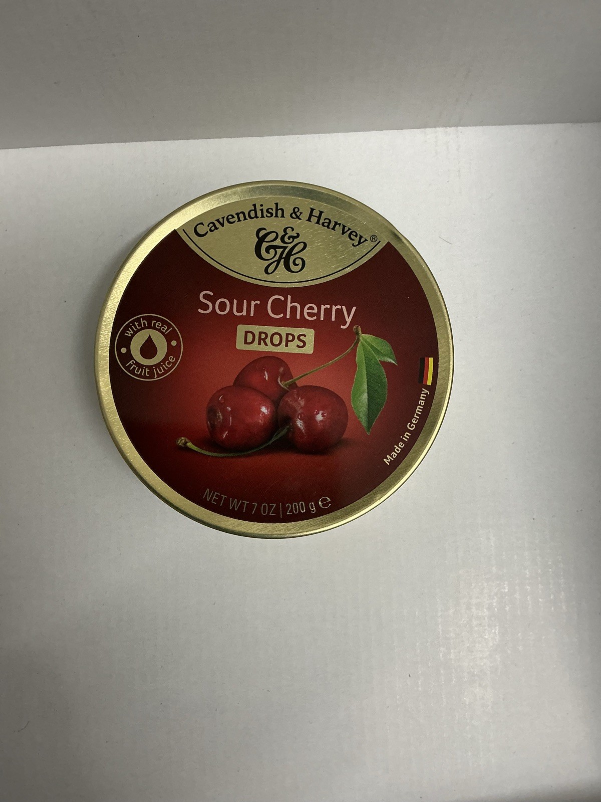 Cavendish & Harvey Candy Drops 3 Pack Sour Cherry Wild Berry Lychee Melon 6oz7oz
