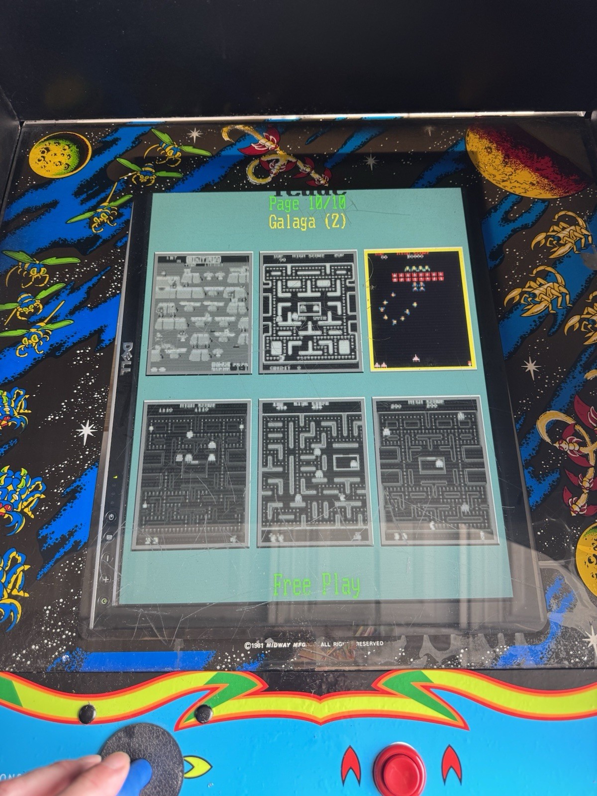 Galaga Arcade Game Plus