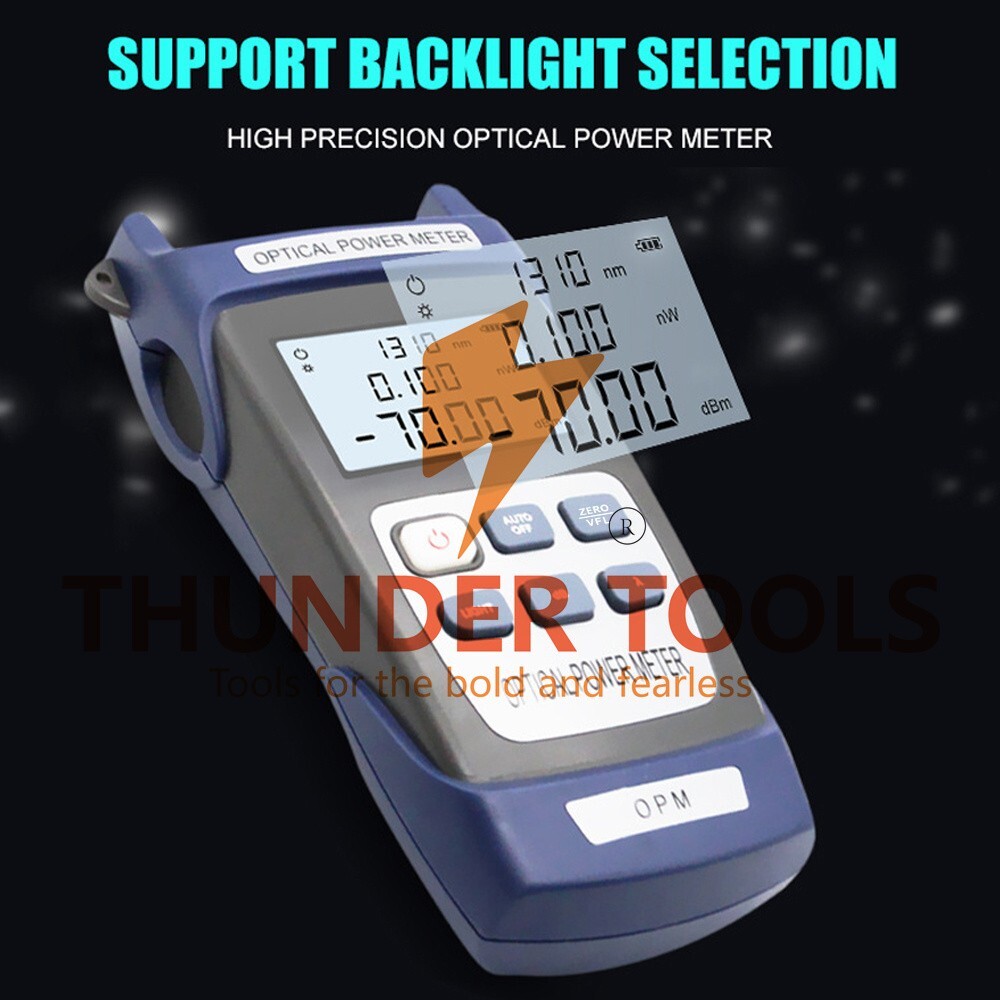 Thunder Tools Portable Lightweight Optical Power Meter Visual Fault