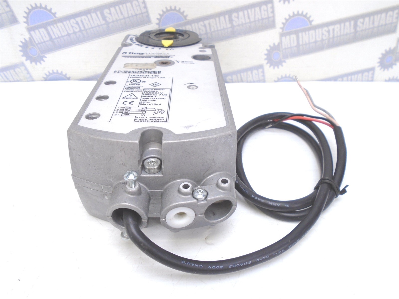 BRAY - DCMS24-140 - DAMPER & VALVE ACTUATOR - 24VAC/DC 140lb. 90° Spring Return