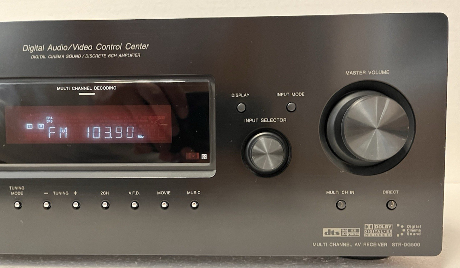Sony STR-DG500 Home Theater A/V Receiver Tested & Working