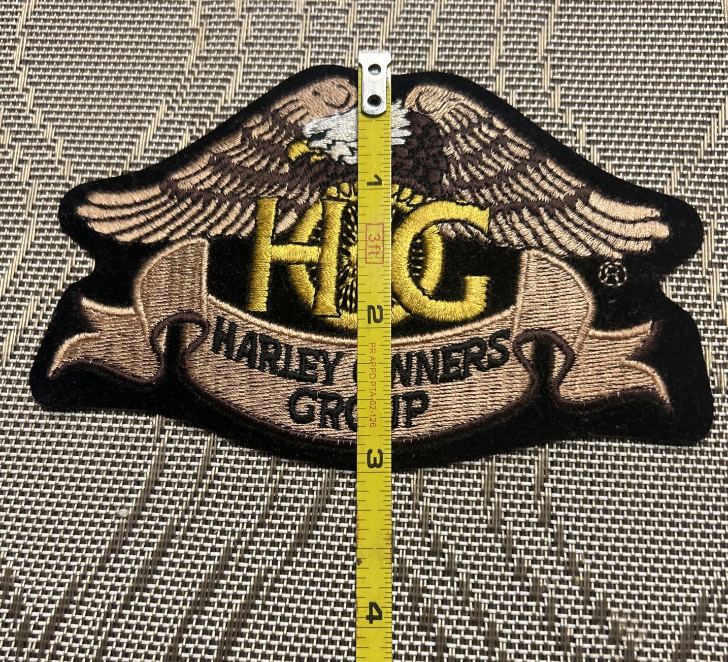 2X VTG NOS HOG Harley Davidson Patch Owners Group Badge Eagle