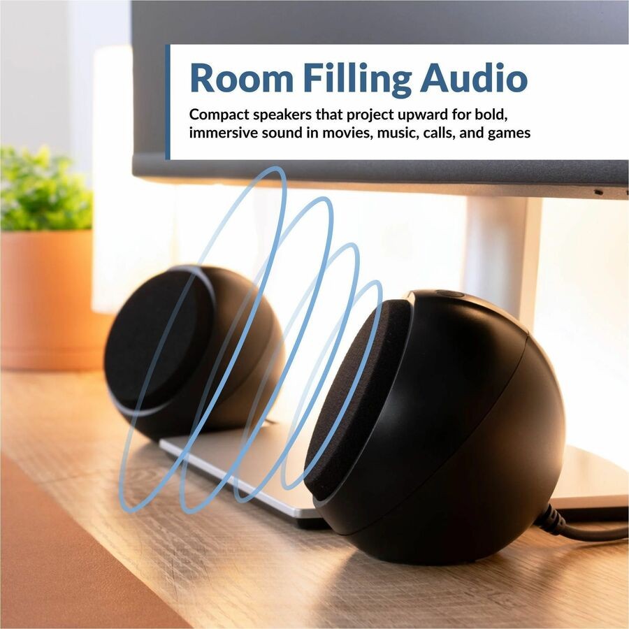 Cyber Acoustics CA-2110USB 2.0 Speaker System - 10 W RMS