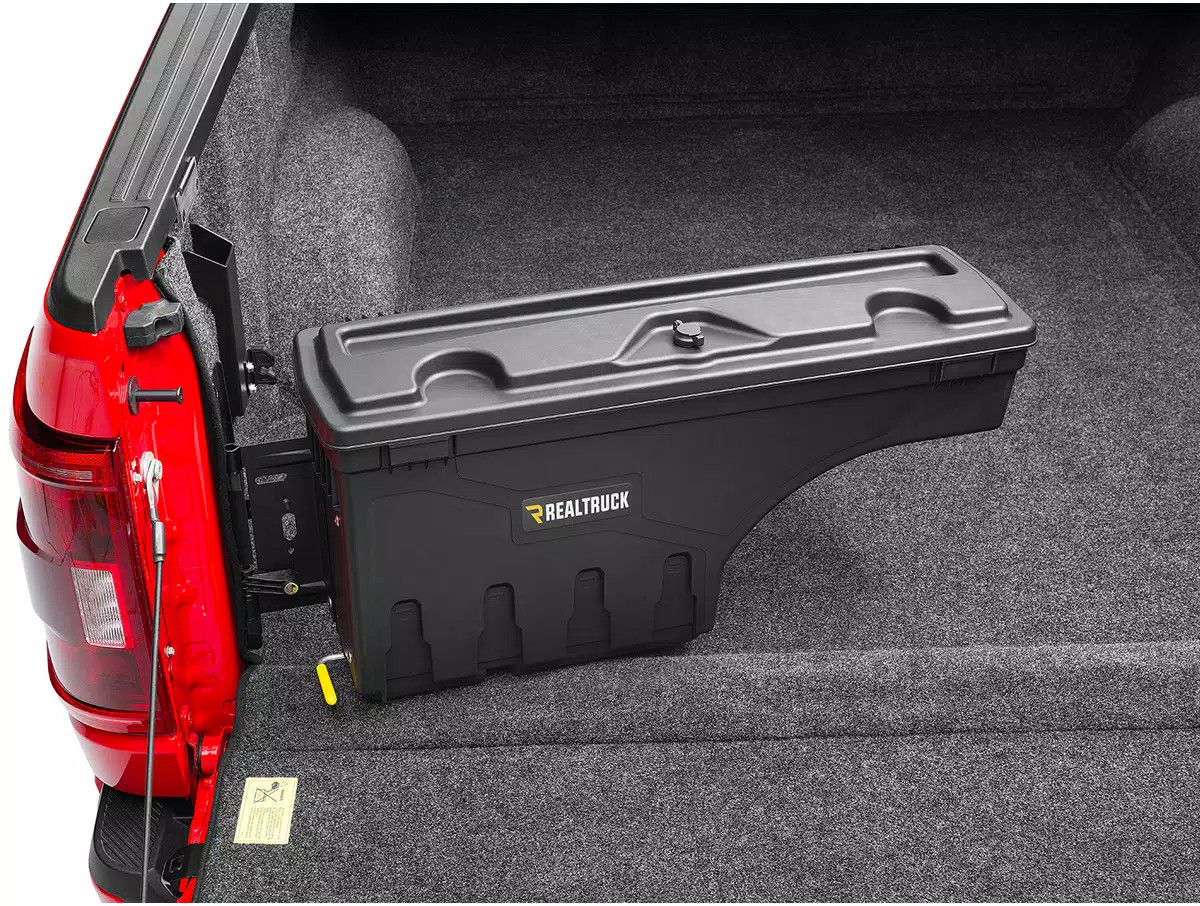 UnderCover Swingcase Toolbox Fits 2022-2026 Nissan Frontier Driver Side