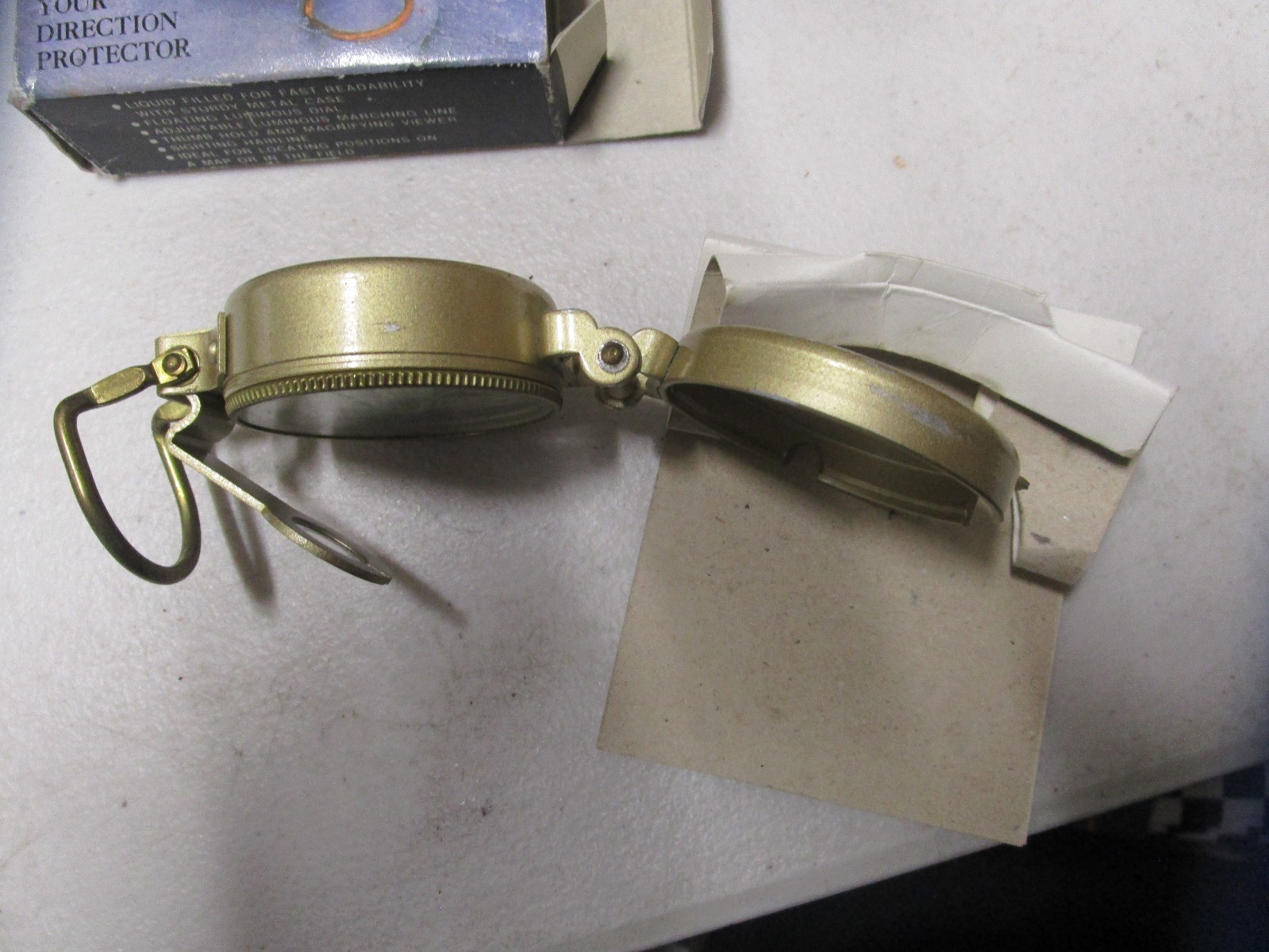 Lentsatic Compass Liquid Filled