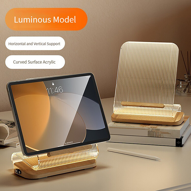 For iPad Pro Tablet Stand Desktop Stand Holder Acrylic Display Stand Support