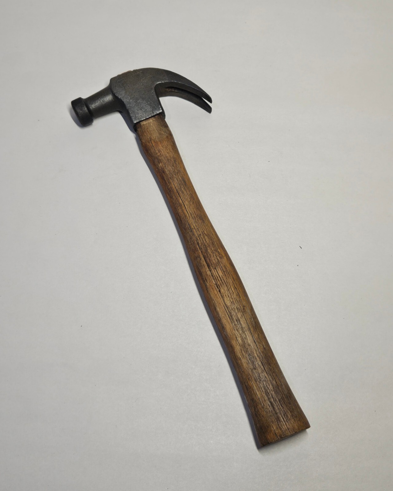 Vintage Genuine Plumb curved Claw Hammer w/ handle made in USA