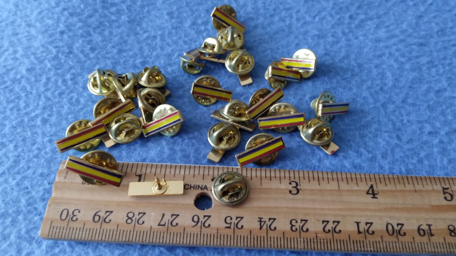 LOT OF 25 - NAVY/MARINE PUC LAPEL PINS - NEW