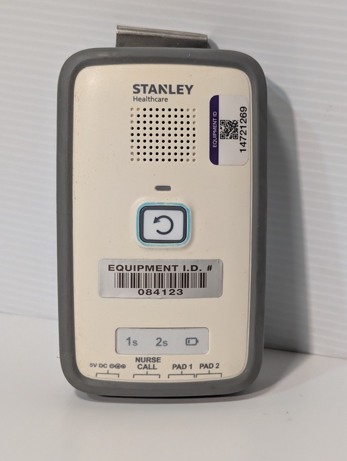 Lot of 8 Stanley Healthcare M200 FM-2000 fall monitor bed/chair alarms w/o clip