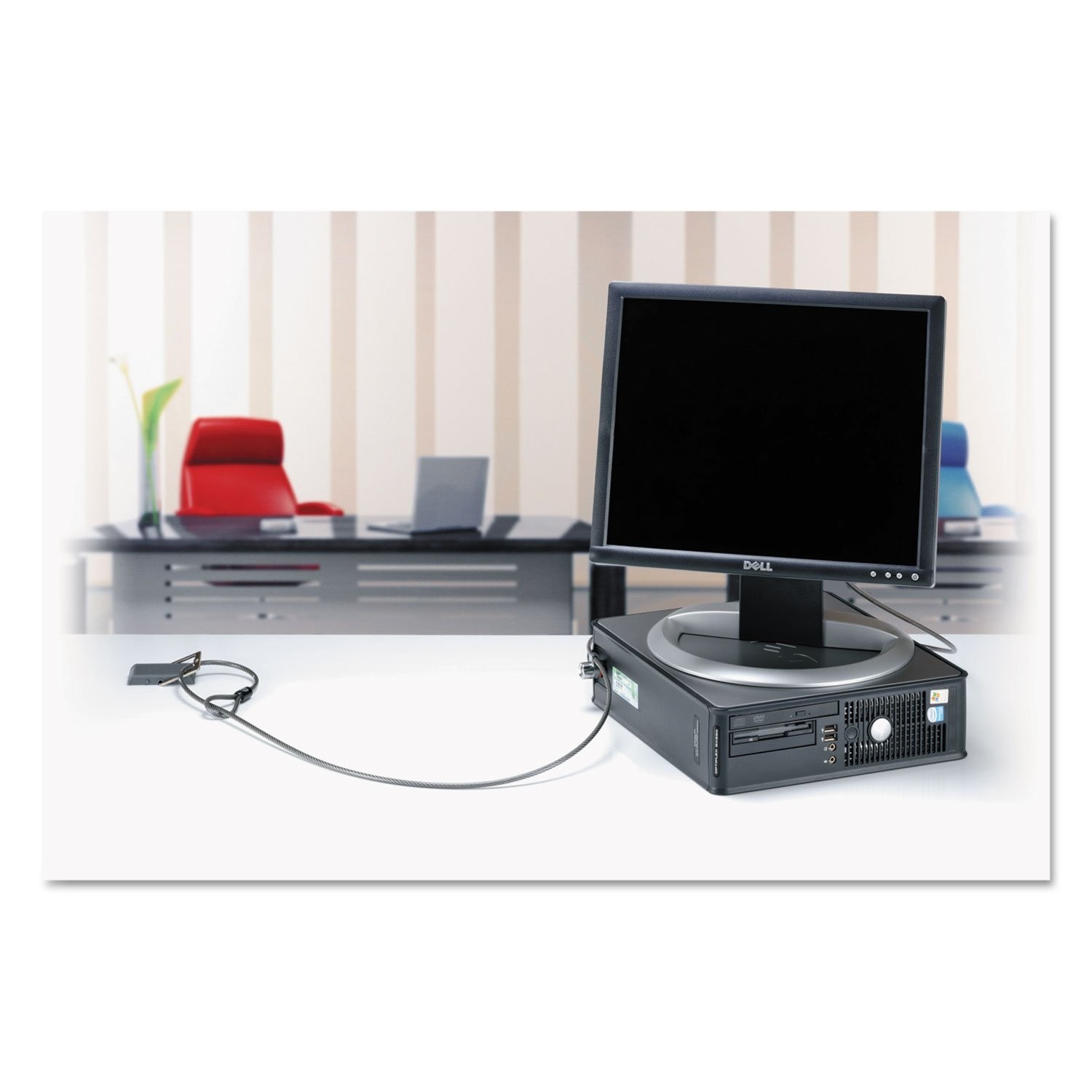 Industrial Strength Desk Mount Anchor with Easy Installation for Device Security