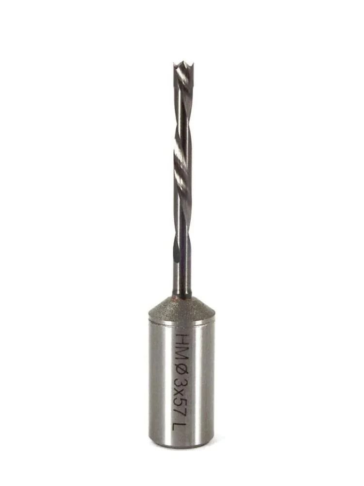 Whiteside DB3-57LHSC Left Hand Brad Point Dowel Drill Carbide, 3mmCD, 57mmOAL