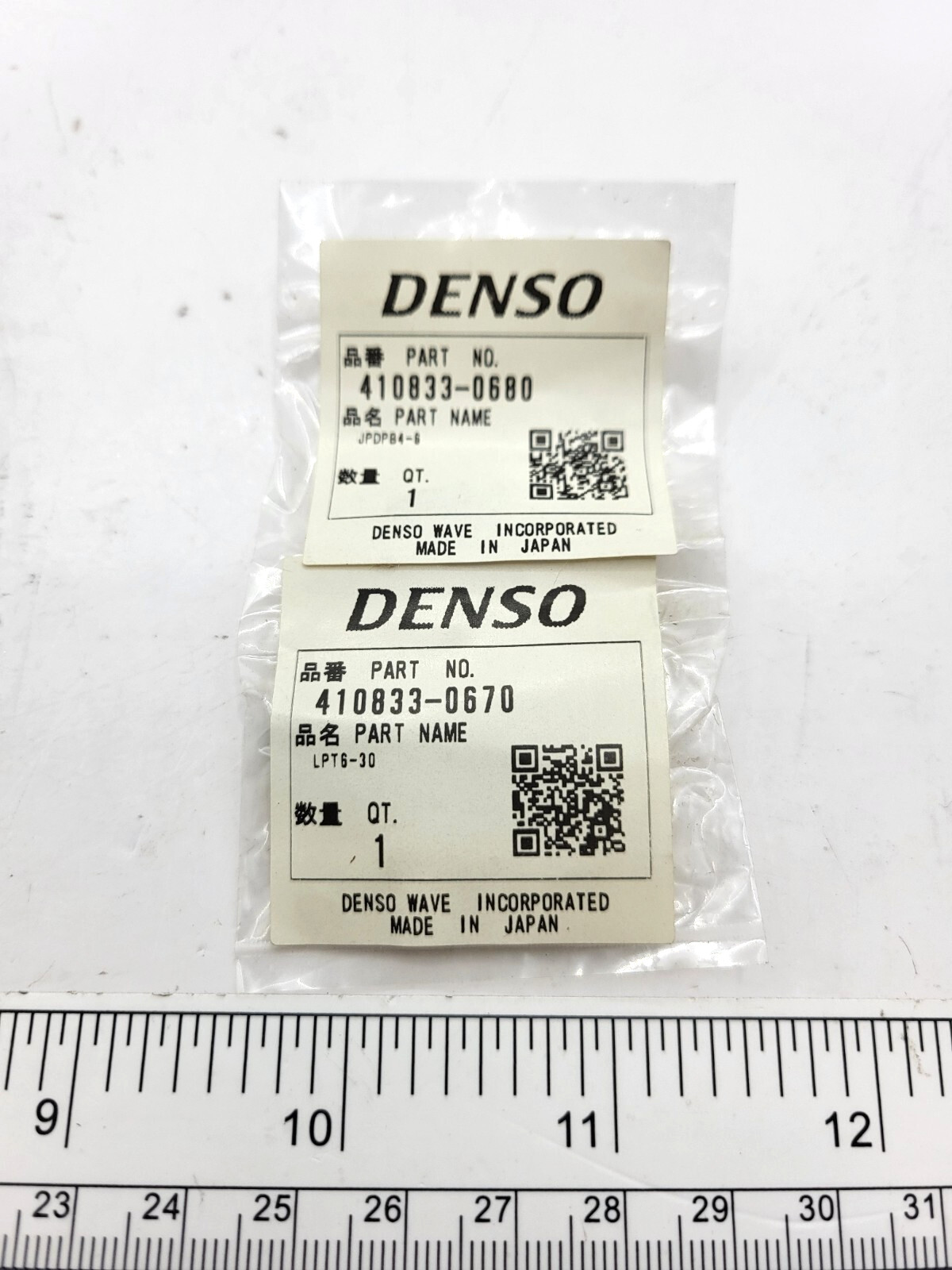 Denso Wave 410833-0680 and 410833-0670 Locating Pins, 0313G