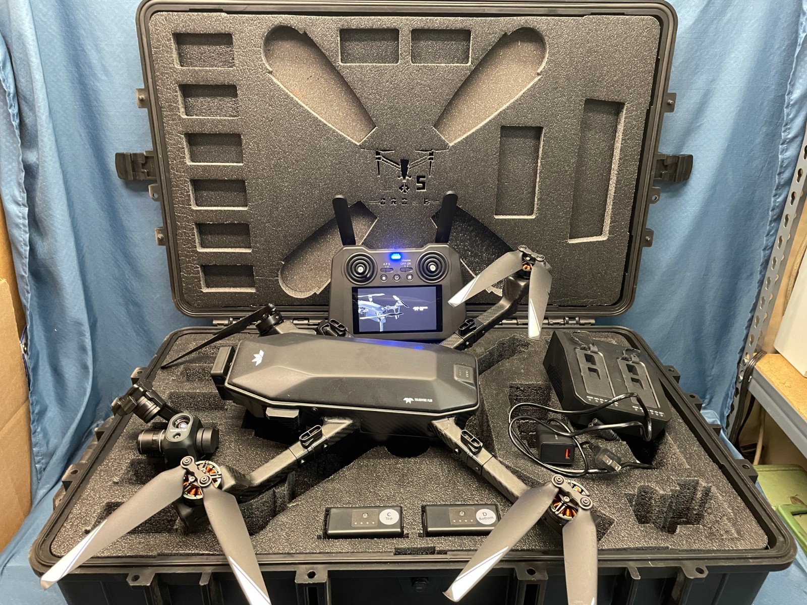 **READ** Teledyne FLIR Siras Professional Drone Combo With Hard Case CRASHED