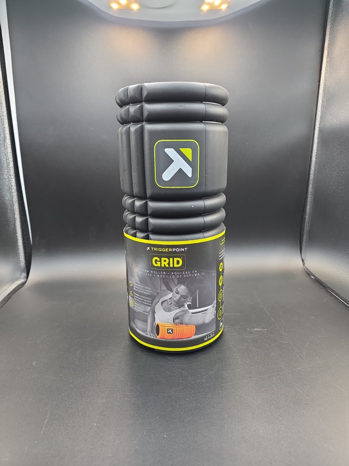 TRIGGERPOINT GRID 1.0 FOAM ROLLER BLACK/GREEN