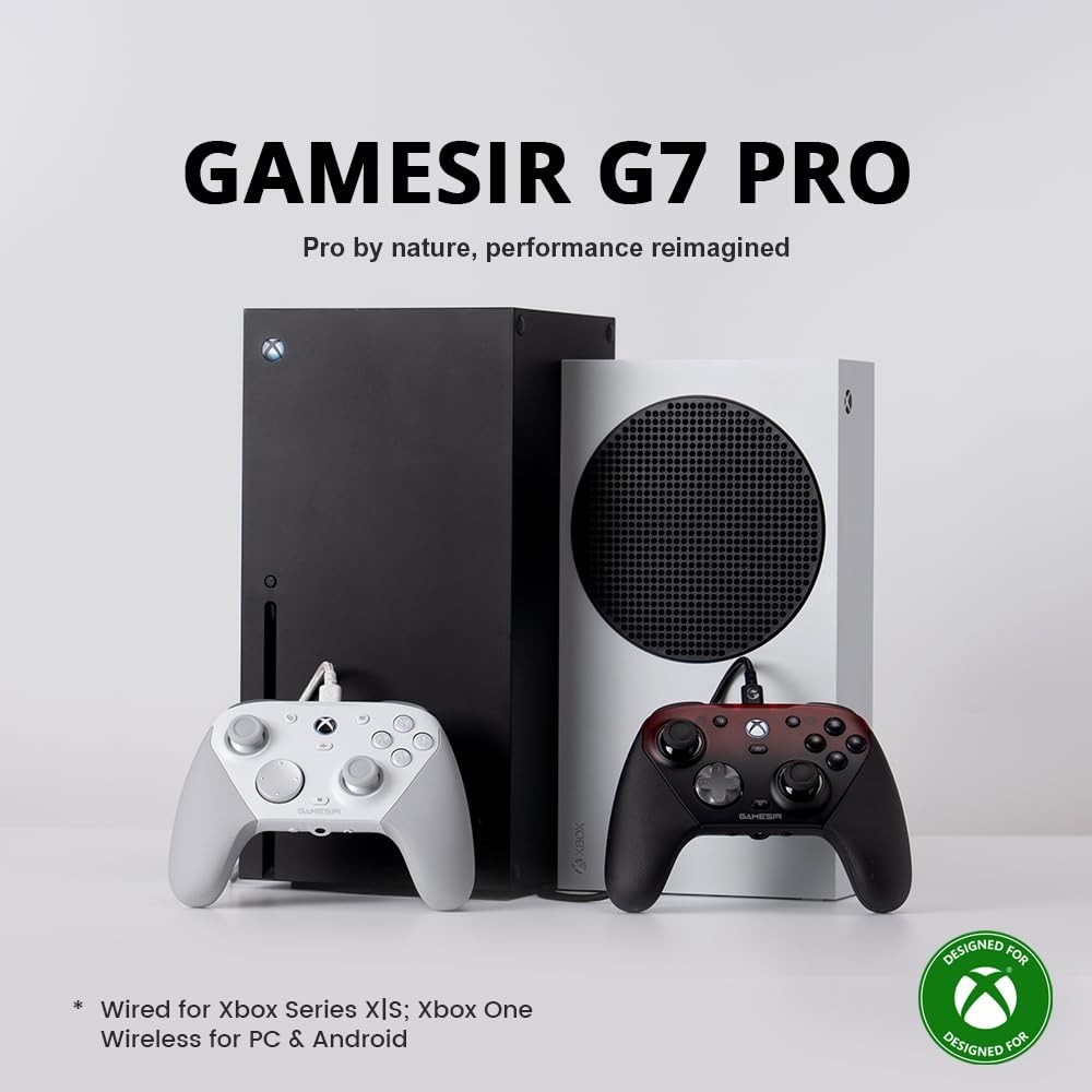 G7 Pro Wired Controller for Xbox Series X S Xbox One PC Android Hall Effect