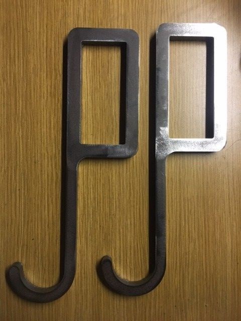 AR500 5" Steel Target 1/4" Thick Hang Hook 2x4 Set of 2 Pieces! USA MADE!!