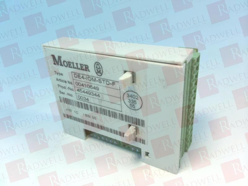 EATON CORPORATION DE4-I0M-STD-F / DE4I0MSTDF (USED)