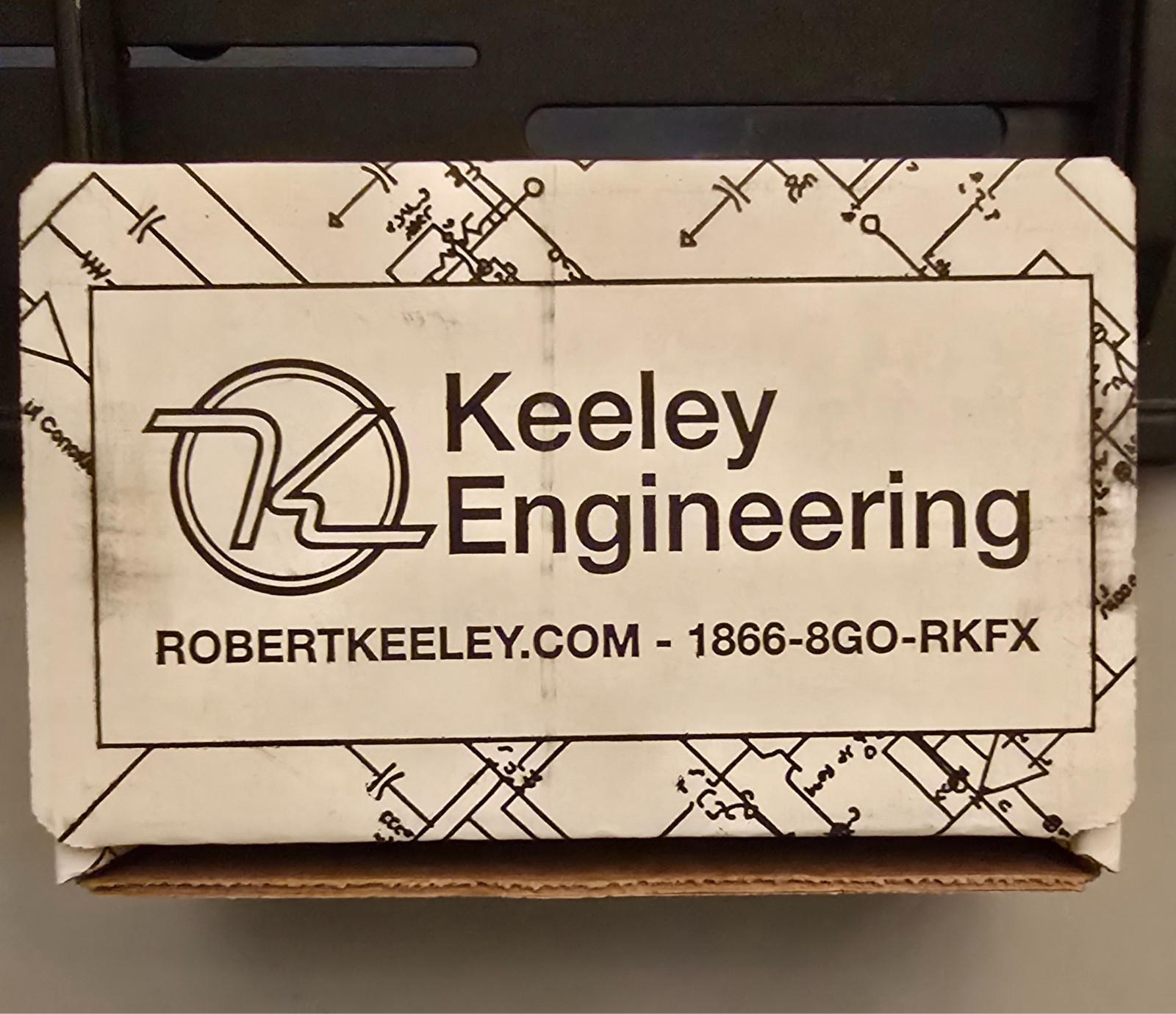 Keeley Dark Side Multi-Effects Pedal Original Box, Bag