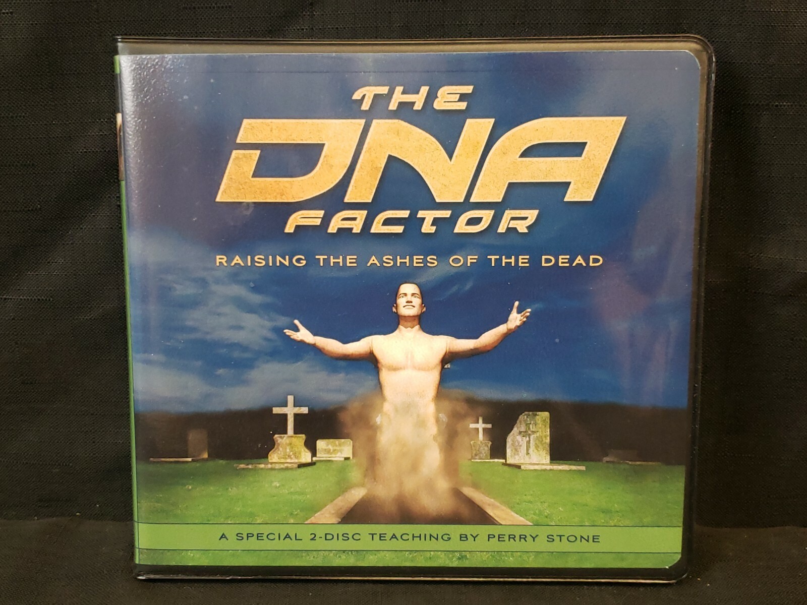 THE DNA FACTOR Raising Ashes Of The Dead Perry Stone 2-CD Teaching Evangelism