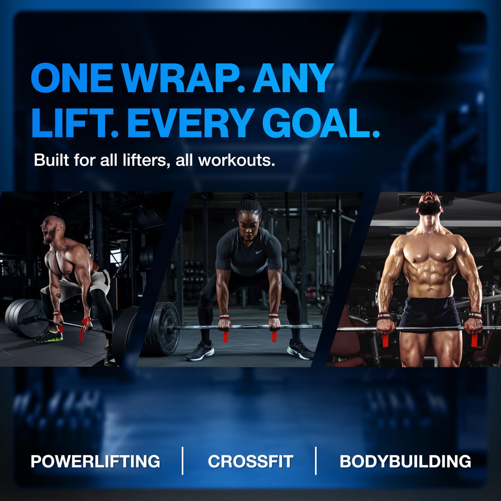 Orthopedic Wrist Brace and Wraps for Weightlifting - Adjustable, Lightweight ...