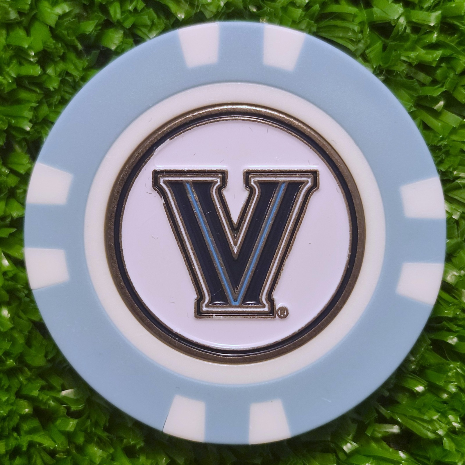 Villanova Wildcats Golf Ball Marker Magnetic Poker Chip New
