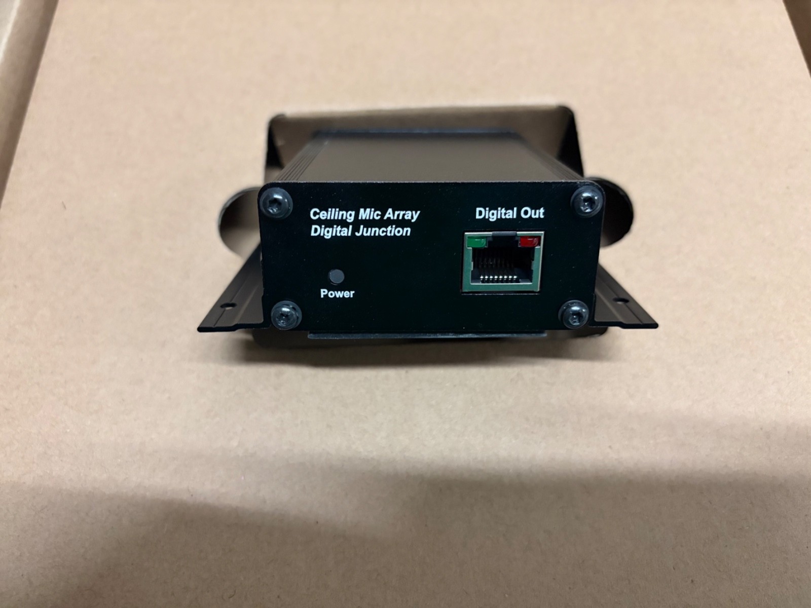 ClearOne Ceiling Mic Array Digital Junction Box 910-6200-104