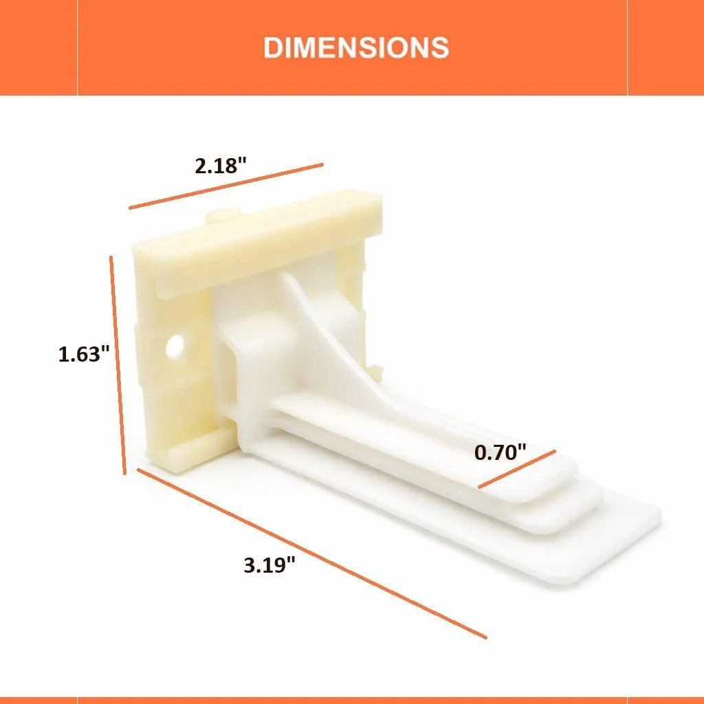 Self-Aligning Rear Mounting Sockets for Blum Tandem Undermount Drawer Slides | 2