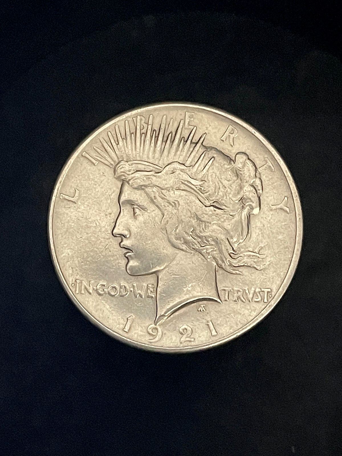 1921 High Relief KEY Date SILVER Peace Dollar Uncirculated Details