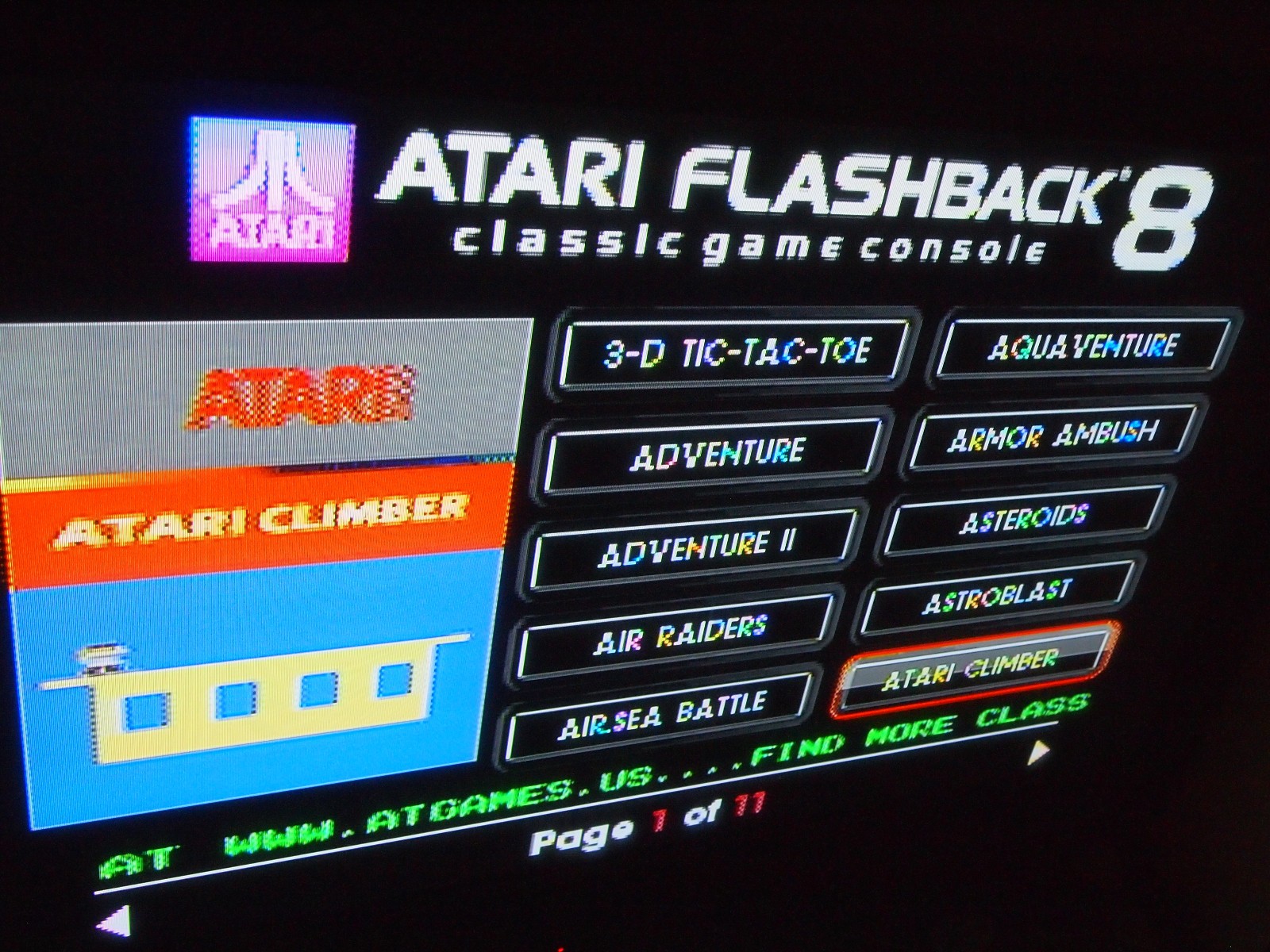 Atari Flashback 8 Video Game Console Built in Games Wired Controllers TESTED