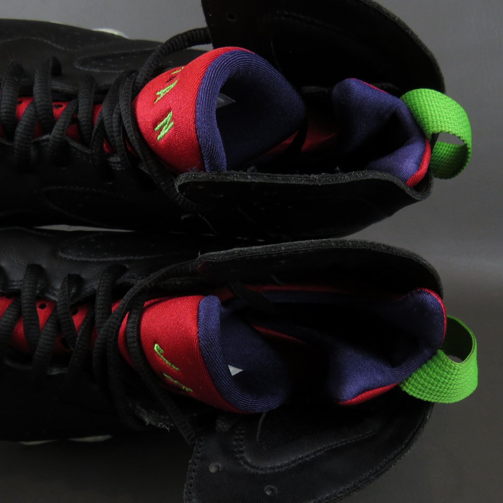 Nike Shoes - 2015 Air Jordan 7 Marvin the Martian Bred Green Purple - Sz 10 Mens