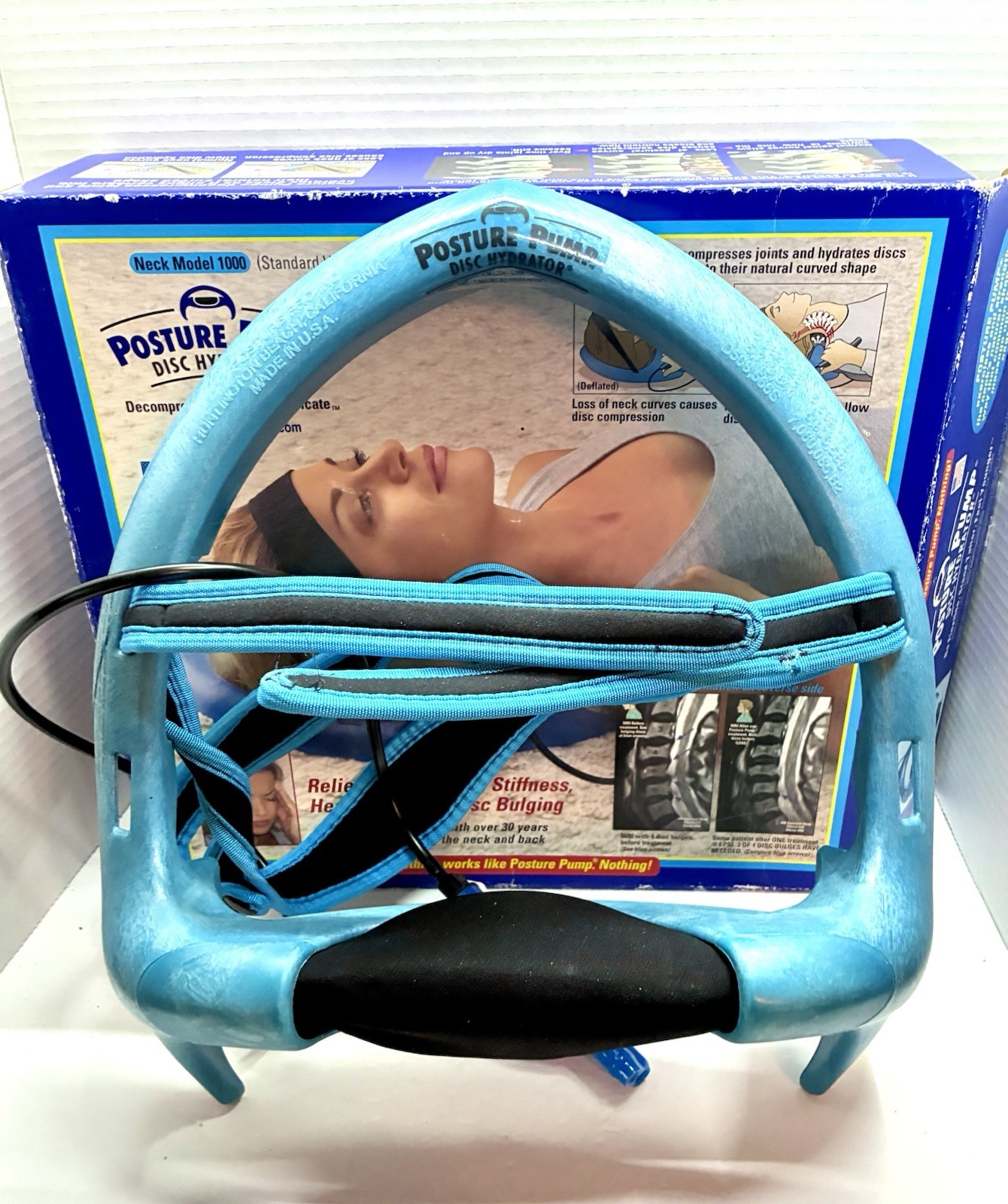 Neck Pump Posture  1100-SX Neck Disc Hydrator Cervical Spine Pain Relief Therapy